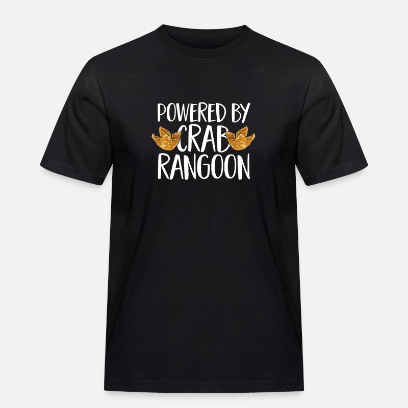 Krabben Rangoon Crab Rangoon - Männer Workwear T-Shirt - Schwarz