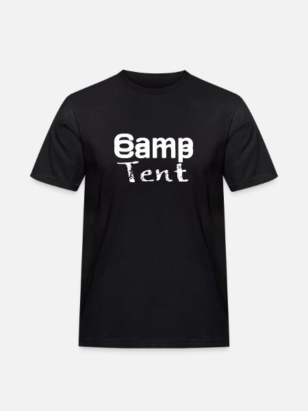 Camp Tent - Men's Workwear T-Shirt - black