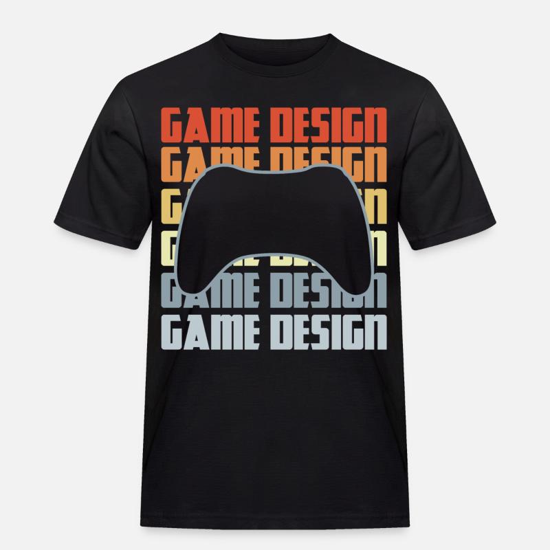 Game Dev - Men's Workwear T-Shirt - black