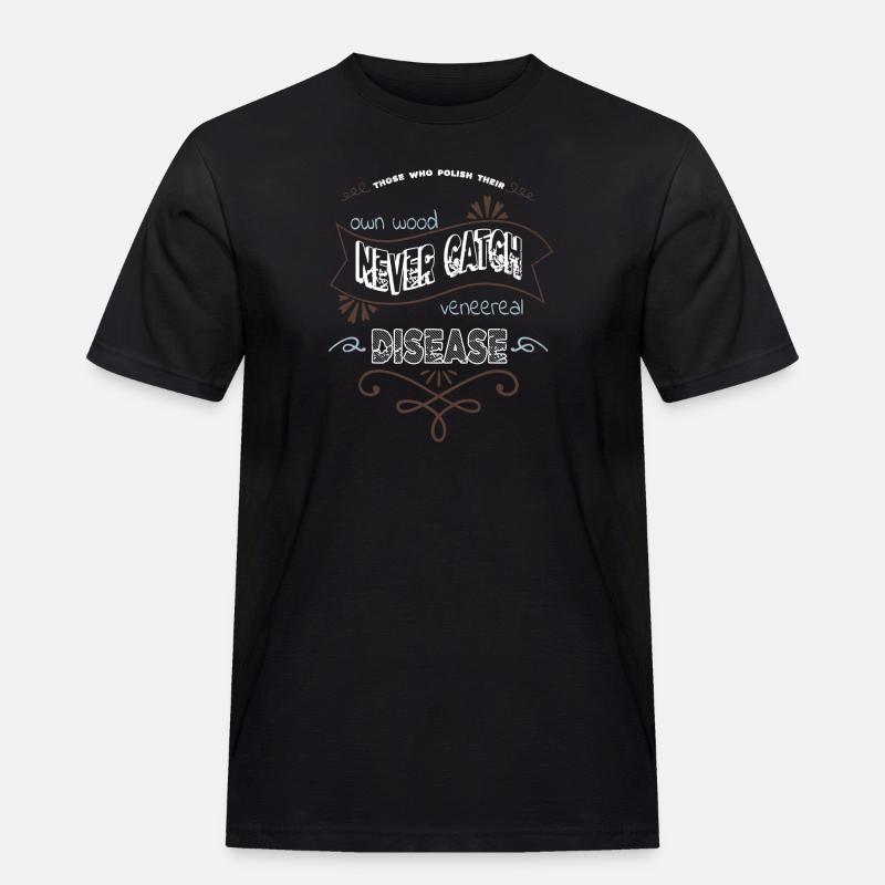 Apprentice Mason Chainsaw Carpenter - Men's Workwear T-Shirt - black