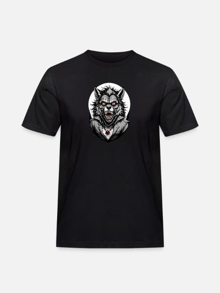 WEREWOLF Costume 11 - Men's Workwear T-Shirt - black