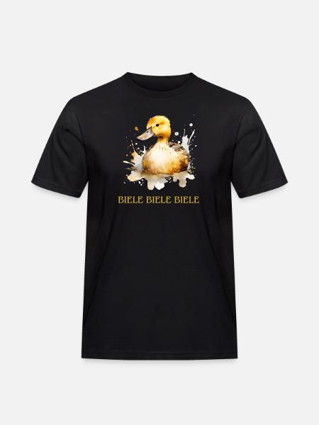 BIELE BIELE BIELE - Männer Workwear T-Shirt - Schwarz