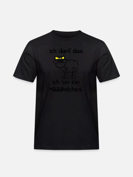 maeaehdchen_darf_das_2f - T-shirt Workwear homme - noir