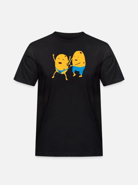Potato Wedgie - Men's Workwear T-Shirt - black