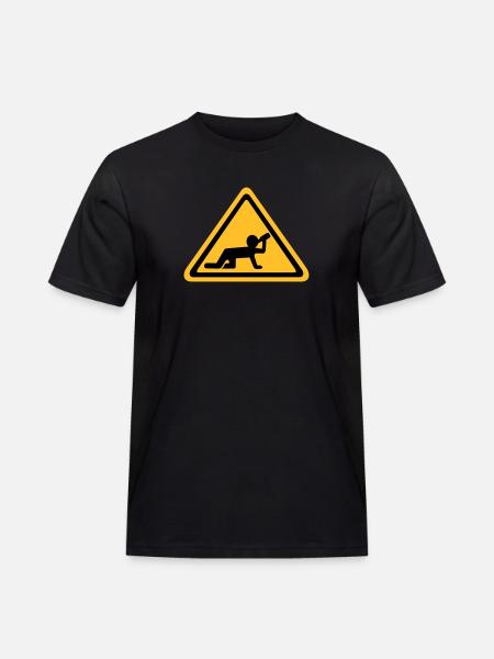 Alcool - T-shirt Workwear homme - noir
