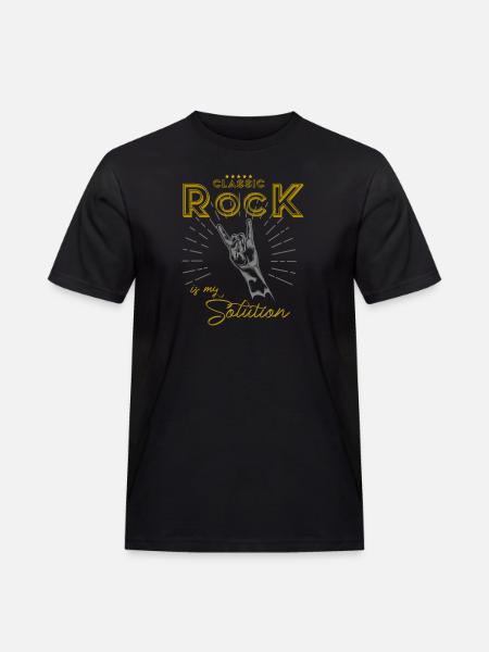 Clasic Rock est ma solution! - T-shirt Workwear homme - noir