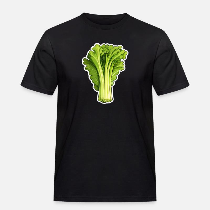 Celery or celery - Men's Workwear T-Shirt - black