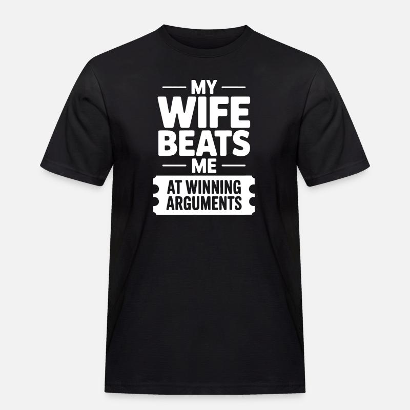 Witty Rivalry: Winning Arguments - Men's Workwear T-Shirt - black