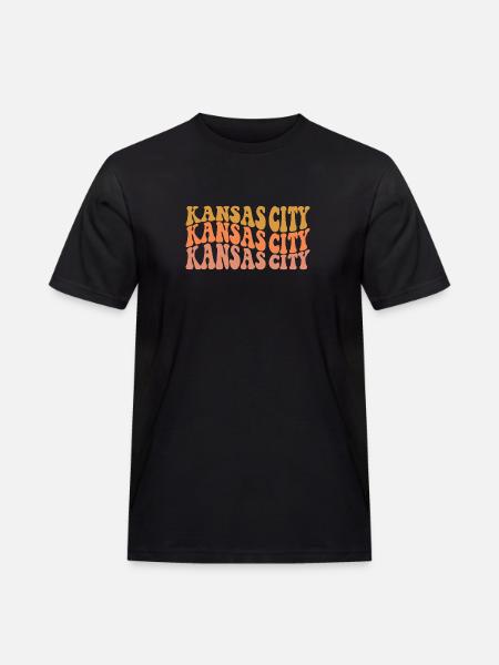 Kansas City - Men's Workwear T-Shirt - black