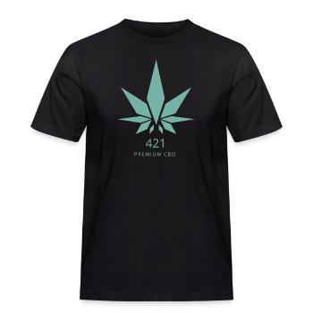 421 Brandshirt Gorilla Glue - Männer Workwear T-Shirt - Schwarz - Vorne - AI Model Male 178 light (178cm)