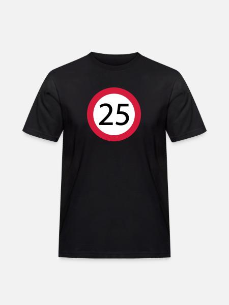 25 - Men's Workwear T-Shirt - black