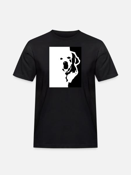 Hund Dog - Men's Workwear T-Shirt - black