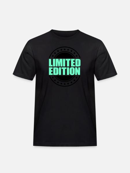 Limited Edition - Men's Workwear T-Shirt - black