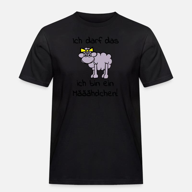 maeaeaehdchen_darf_das_3f - Men's Workwear T-Shirt - black