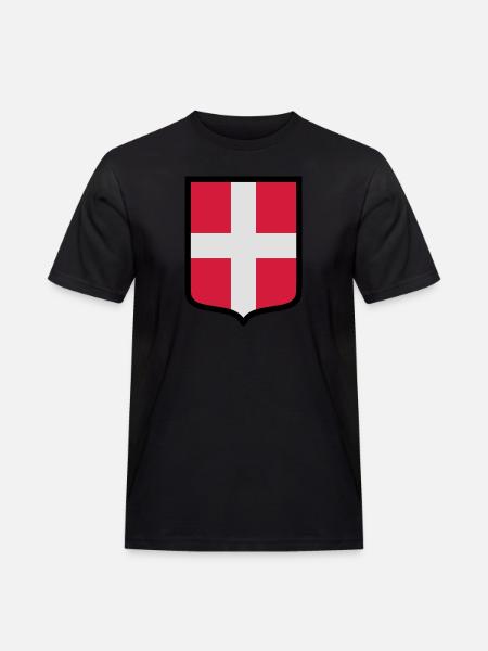 Blason Savoie (K) - T-shirt Workwear homme - noir