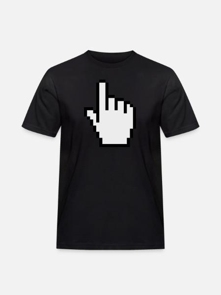 pointer / cursor - Men's Workwear T-Shirt - black
