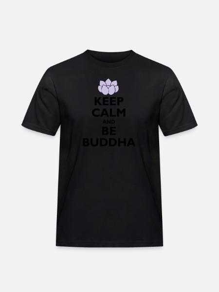 be buddha - T-shirt Workwear homme - noir
