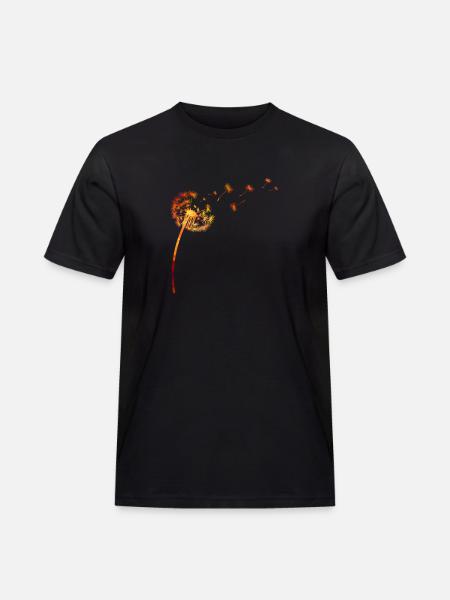 Dandelion - Men's Workwear T-Shirt - black