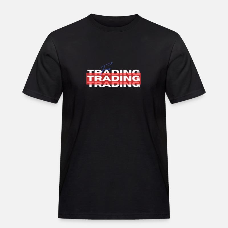 Trading Exchange Forex Trader - Men's Workwear T-Shirt - black