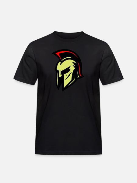 Gladiator Helmet Sparta - Men's Workwear T-Shirt - black