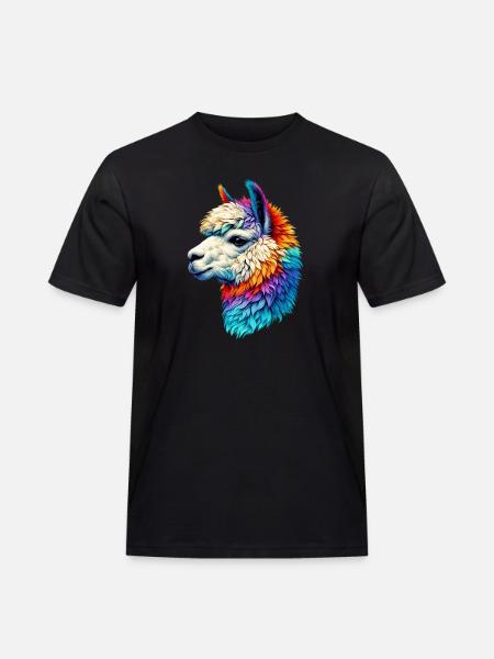 Alpaca - Men's Workwear T-Shirt - black