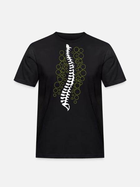 Physiotherapy Physiotherapist Chiropractic Chiro - Men's Workwear T-Shirt - black