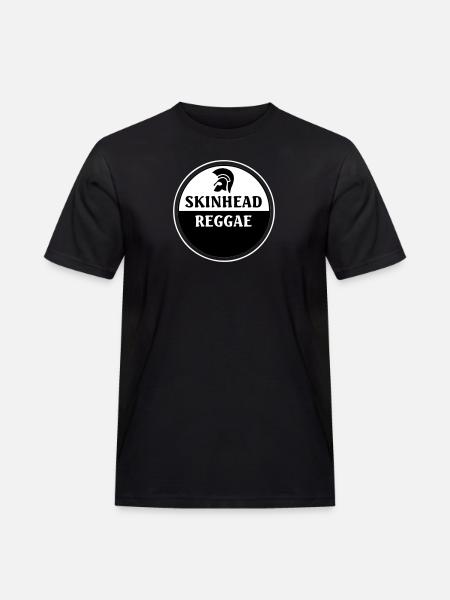 Skinhead Reggae - Männer Workwear T-Shirt - Schwarz