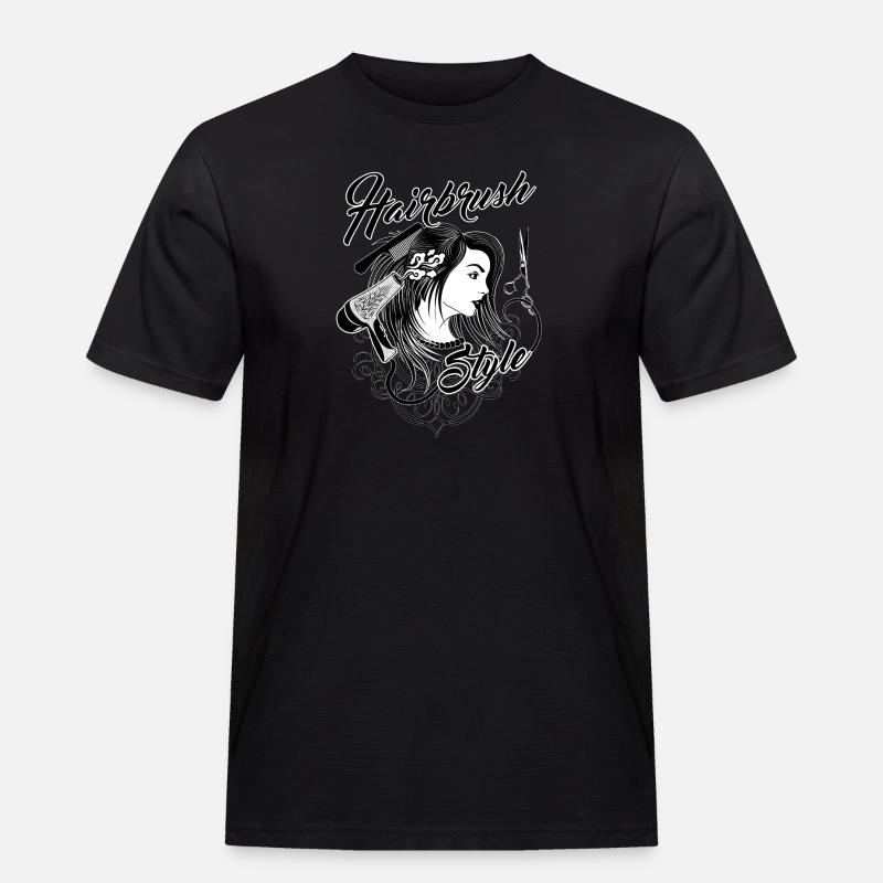 BabeShave - Männer Workwear T-Shirt - Schwarz