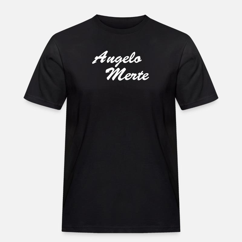 Original Angelo Merte - Männer Workwear T-Shirt - Schwarz