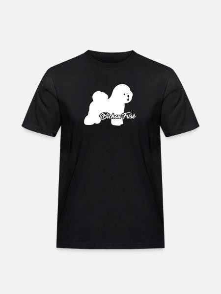 Bichon Frise - Men's Workwear T-Shirt - black