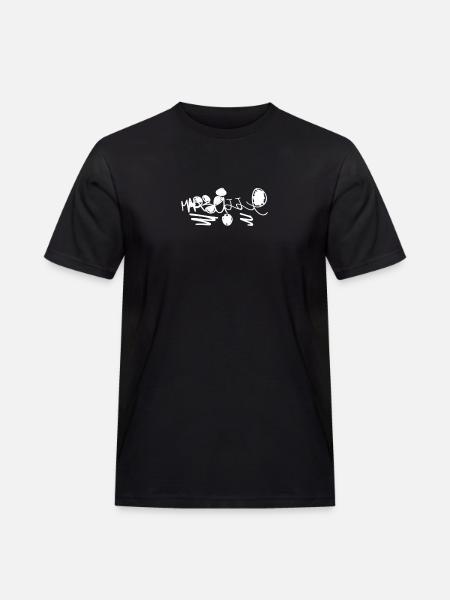 Das authentische moderne Marseille - Männer Workwear T-Shirt - Schwarz