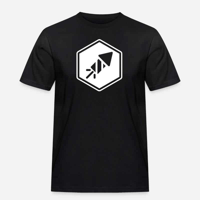 Fe & Py Originale - Männer Workwear T-Shirt - Schwarz