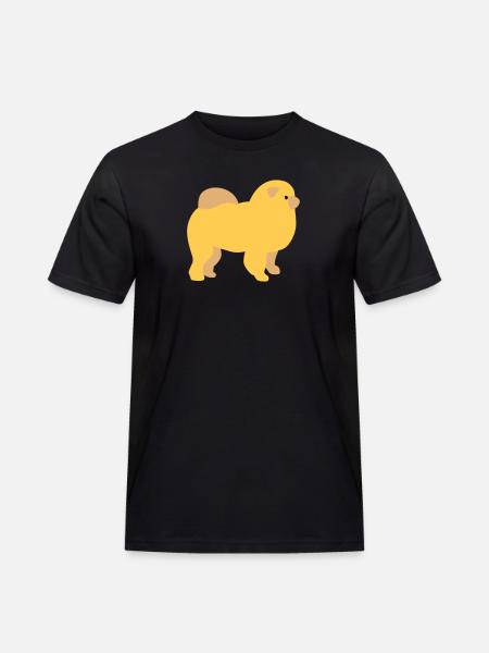Chow-Chow - Men's Workwear T-Shirt - black