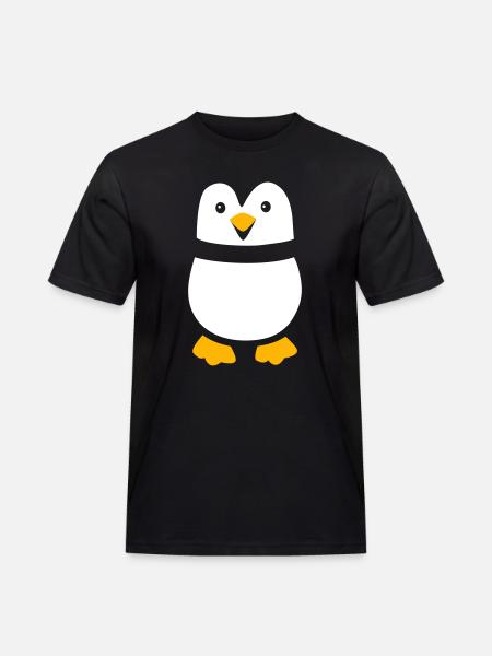 Penguin kostume karneval karneval dyr kostume sjovt - Herre Workwear T-Shirt - sort
