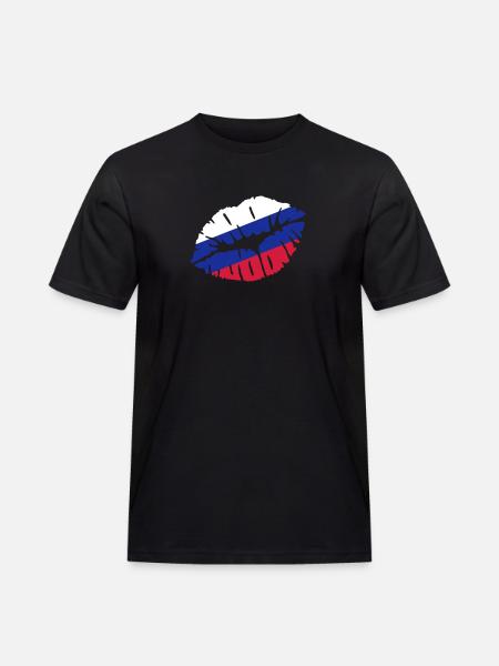 Russie - T-shirt Workwear homme - noir