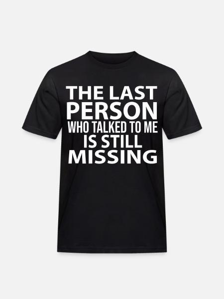 funny sayings - Men's Workwear T-Shirt - black