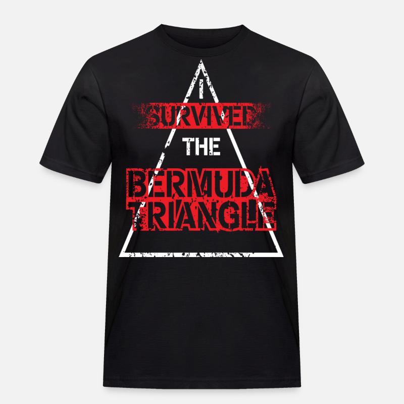 Bermuda Bermuda Triangle Mystery Hamilton - Men's Workwear T-Shirt - black