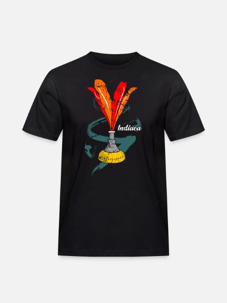 Indiaca gift idea - Men's Workwear T-Shirt - black