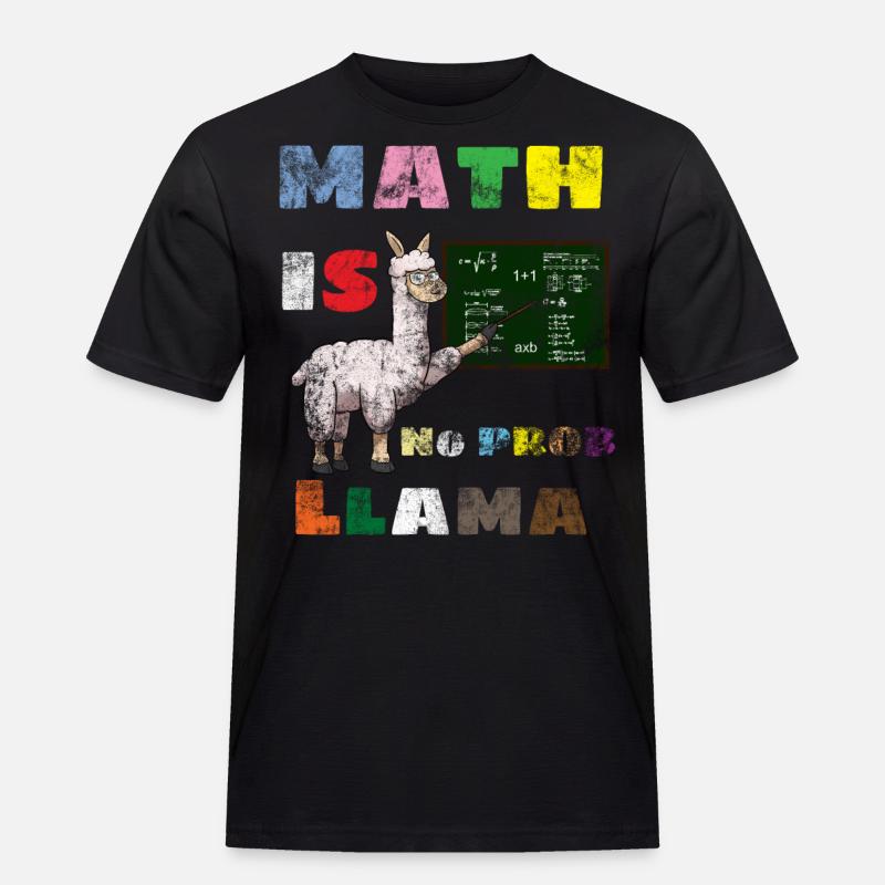 Math Joke - Männer Workwear T-Shirt - Schwarz