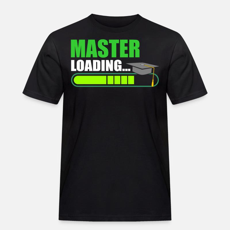 Master Loading Master's degree - Men's Workwear T-Shirt - black