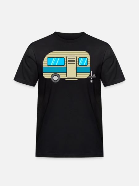 caravan - Men's Workwear T-Shirt - black