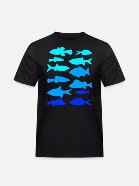 Anglerfish carp pike - Men's Workwear T-Shirt - black