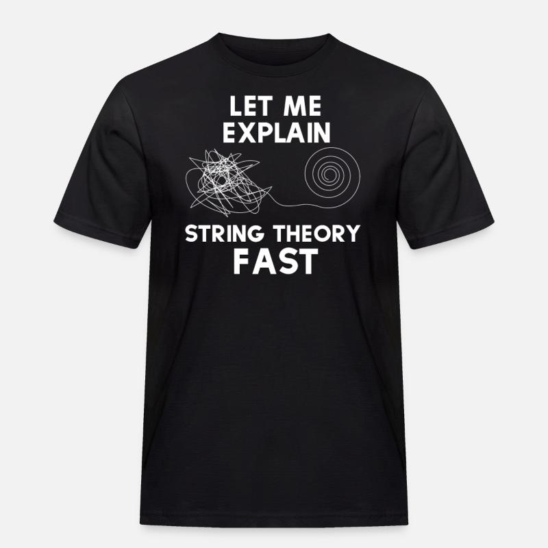 String Theory - Men's Workwear T-Shirt - black
