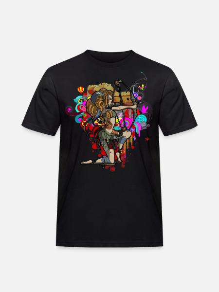 Archery - Men's Workwear T-Shirt - black