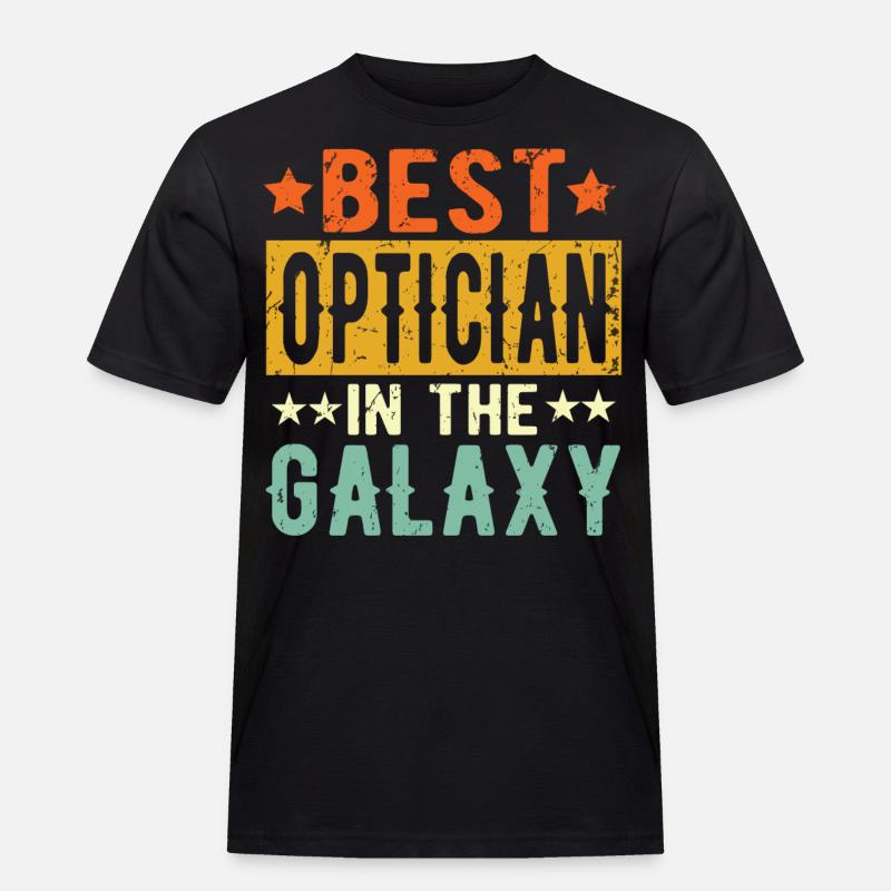 Best Optiker ever Optiker Geschenk - Männer Workwear T-Shirt - Schwarz