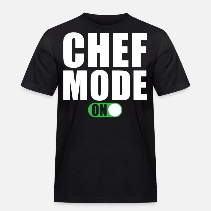 Mode Chef activé - T-shirt Workwear homme - noir