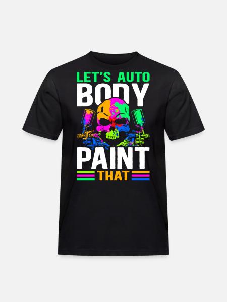 Painter Vehicle Painter Airbrush Gift - Men's Workwear T-Shirt - black