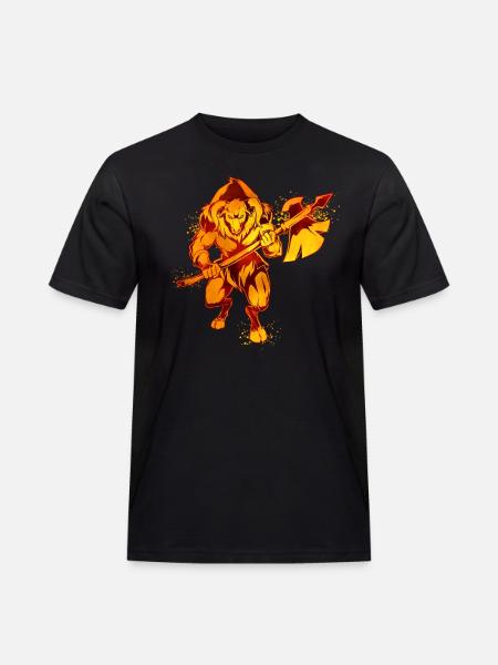 Greek mythology - Minotaur - Men's Workwear T-Shirt - black