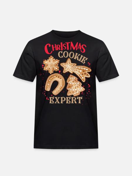 Christmas cookies, Christmas cookies, Gingerbread - Men's Workwear T-Shirt - black