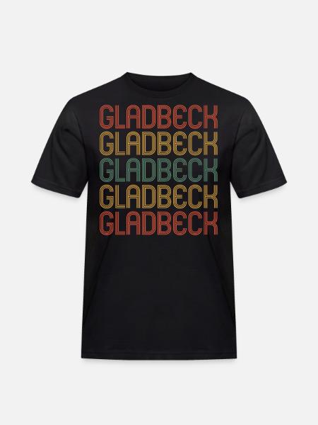 Gladbeckerin Gladbecker Gladbeck - T-shirt Workwear homme - noir